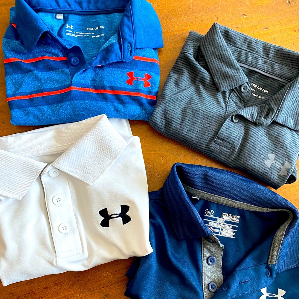 UNDER ARMOUR SHIRT BUNDLE Collared/Golf Shirts
